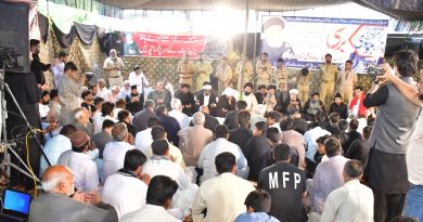 No compromise would ever be made on the constitutional right of Imam Hussain (as) mourning; Declaration of Agha Moosavi demise Anniversary